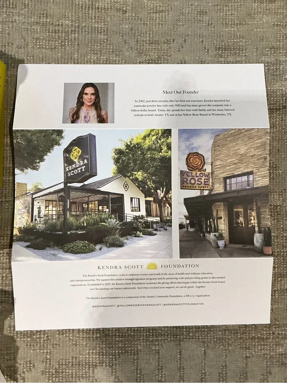 Kendra Scott four kendra